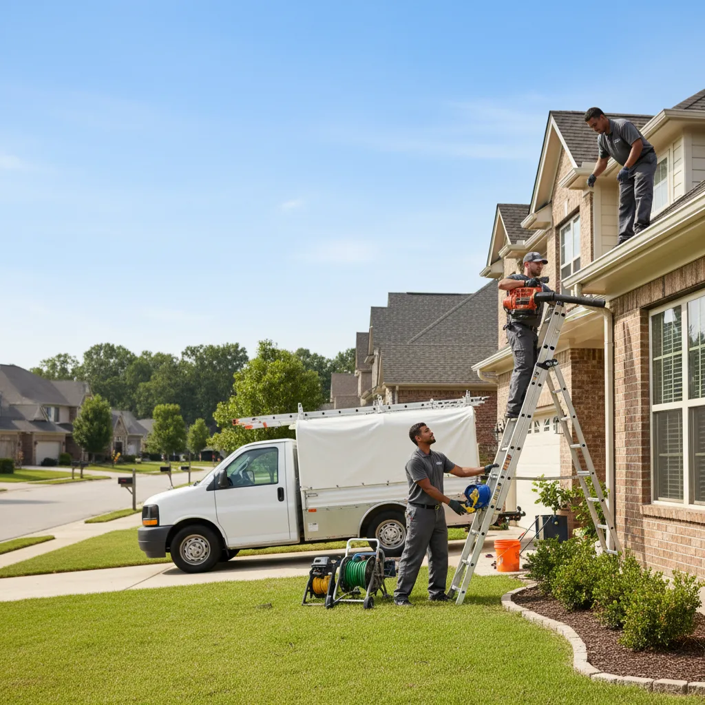 Home Gutter Service in Houston, DE near me